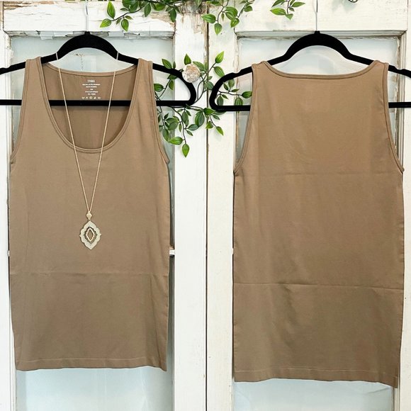 MOCHA Stretchy Seamless Camisole - Picture 3 of 4